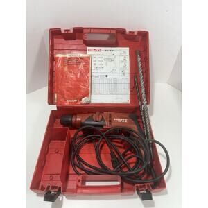 Hilti TE 2-S Rotary Hammer Drill in Hard Case with 2 Drill Bits